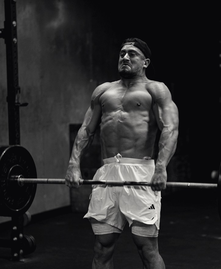 Sonny Webster training